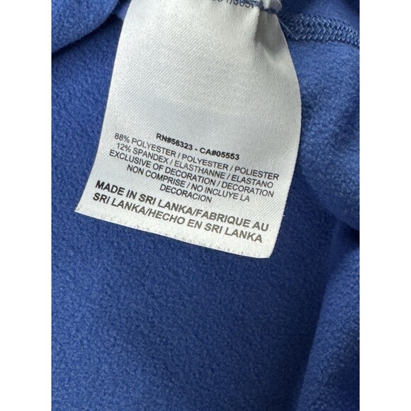 Nike Pro Sweatshirt  Running Yoga Pullover 1/2 Zip Mock Neck Blue XL Activewear - Picture 6 of 11